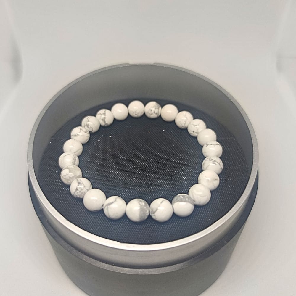 Bracelet Pierre Howlite